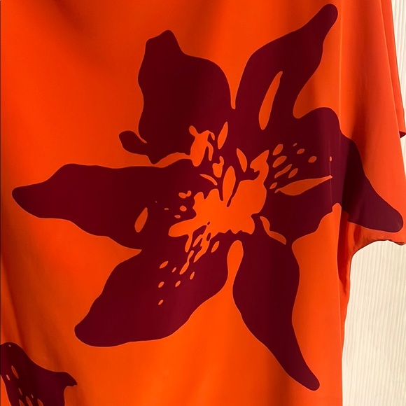 Banana Republic 100% Silk Hawaiian Print Shift Dress - Picture 2 of 8